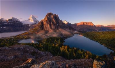 Mount Assiniboine in den kanadischen Rockies